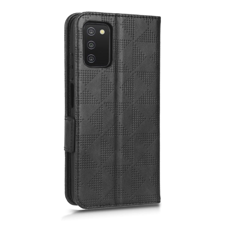Custodia per telefono in pelle a triangolo simmetrico, For Samsung Galaxy A03s 164.2mm, For Samsung Galaxy A03s 166mm, For Samsung Galaxy A04e, For Samsung Galaxy A04