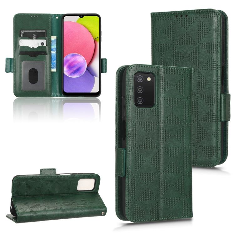 Custodia per telefono in pelle a triangolo simmetrico, For Samsung Galaxy A03s 164.2mm, For Samsung Galaxy A03s 166mm, For Samsung Galaxy A04e, For Samsung Galaxy A04