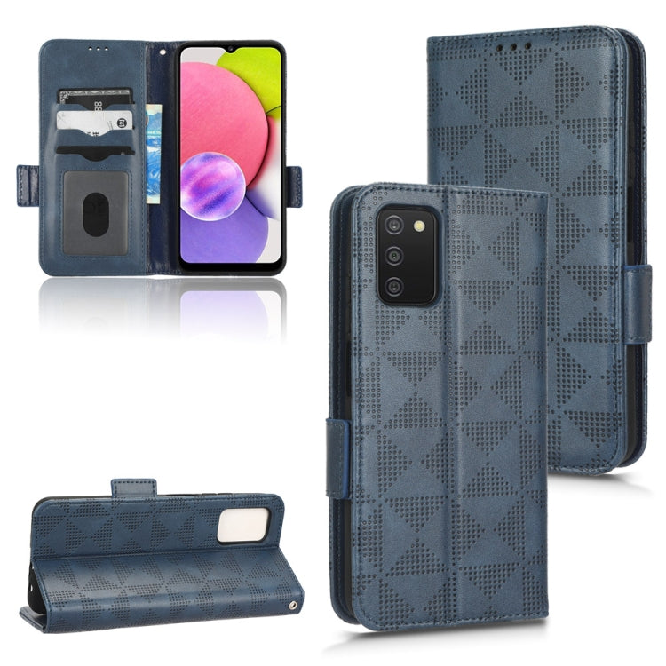 Custodia per telefono in pelle a triangolo simmetrico, For Samsung Galaxy A03s 164.2mm, For Samsung Galaxy A03s 166mm, For Samsung Galaxy A04e, For Samsung Galaxy A04