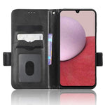 Custodia per telefono in pelle a triangolo simmetrico, For Samsung Galaxy A14 5G, For Samsung Galaxy A22 4G / M22 4G, For Samsung Galaxy A22 5G, For Samsung Galaxy A22 5G JP Version