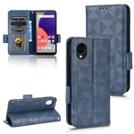 Custodia per telefono in pelle a triangolo simmetrico, For Samsung Galaxy A14 5G, For Samsung Galaxy A22 4G / M22 4G, For Samsung Galaxy A22 5G, For Samsung Galaxy A22 5G JP Version