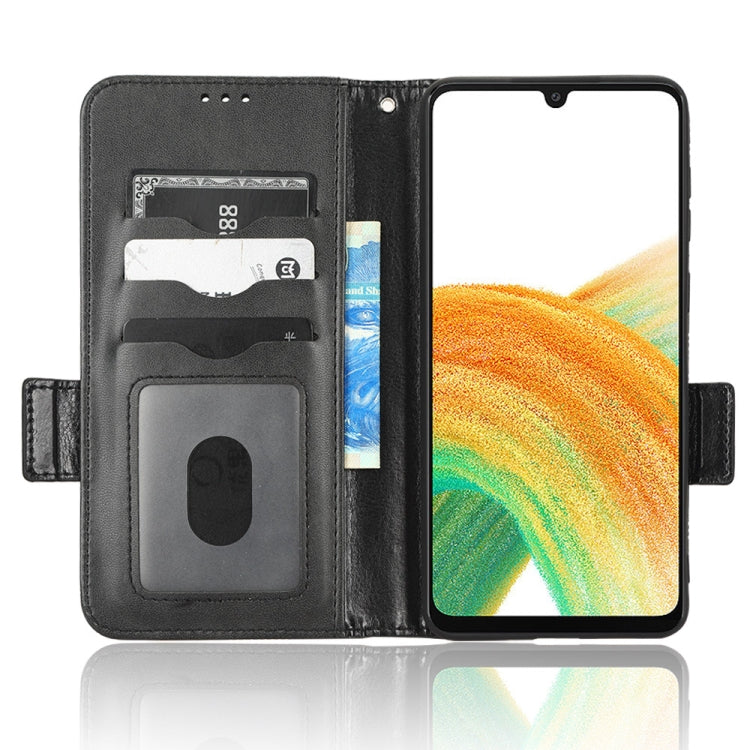 Custodia per telefono in pelle a triangolo simmetrico, For Samsung Galaxy A23 4G, For Samsung Galaxy A23e/A23 5G JP Version, For Samsung Galaxy A24 4G, For Samsung Galaxy A33 5G