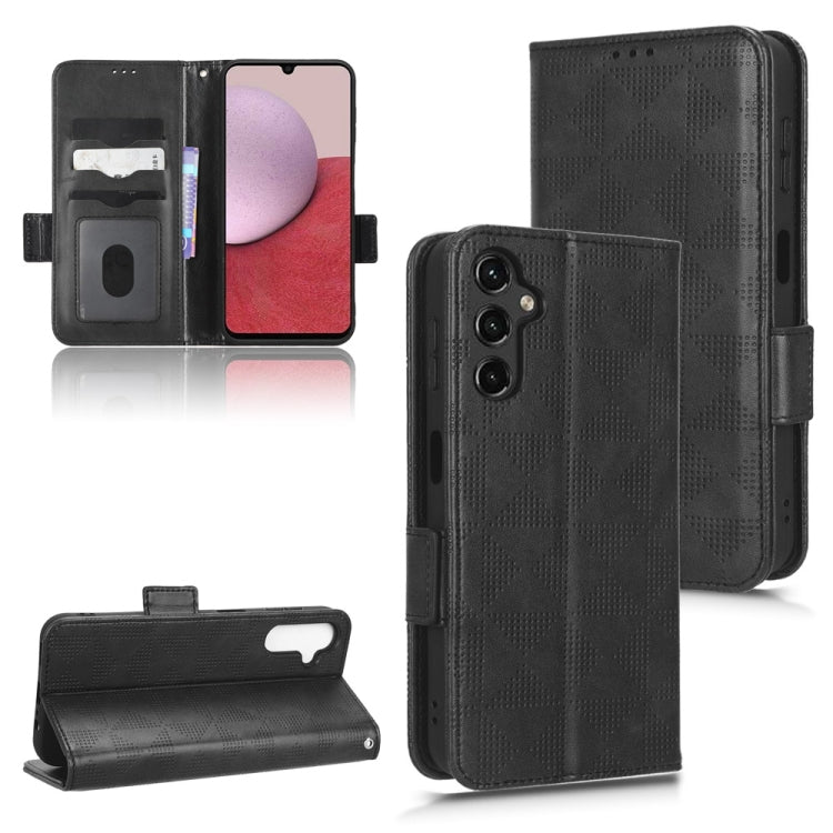 Custodia per telefono in pelle a triangolo simmetrico, For Samsung Galaxy A23 4G, For Samsung Galaxy A23e/A23 5G JP Version, For Samsung Galaxy A24 4G, For Samsung Galaxy A33 5G