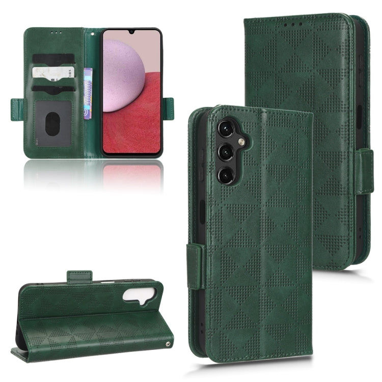 Custodia per telefono in pelle a triangolo simmetrico, For Samsung Galaxy A23 4G, For Samsung Galaxy A23e/A23 5G JP Version, For Samsung Galaxy A24 4G, For Samsung Galaxy A33 5G