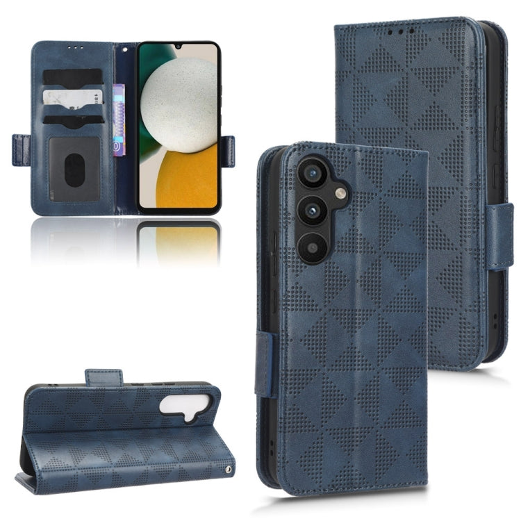 Custodia per telefono in pelle a triangolo simmetrico, For Samsung Galaxy A34 5G, For Samsung Galaxy A53 5G, For Samsung Galaxy A54 5G, For Samsung Galaxy M33 5G