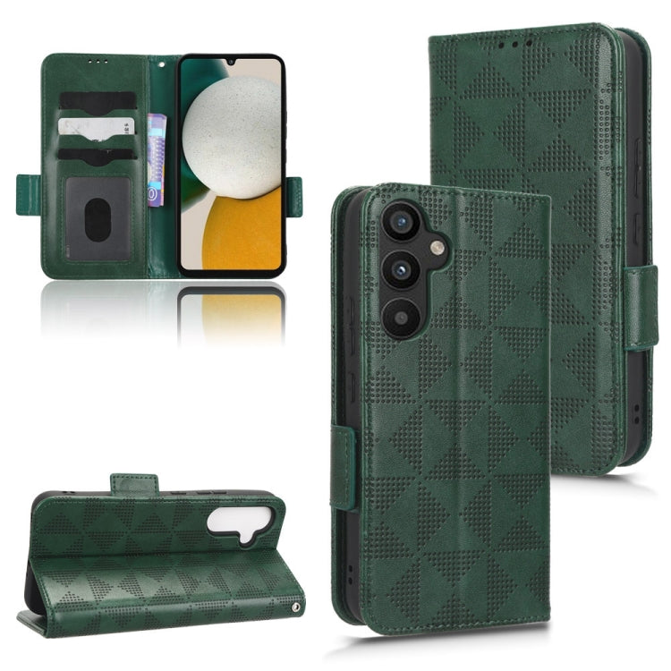 Custodia per telefono in pelle a triangolo simmetrico, For Samsung Galaxy A34 5G, For Samsung Galaxy A53 5G, For Samsung Galaxy A54 5G, For Samsung Galaxy M33 5G