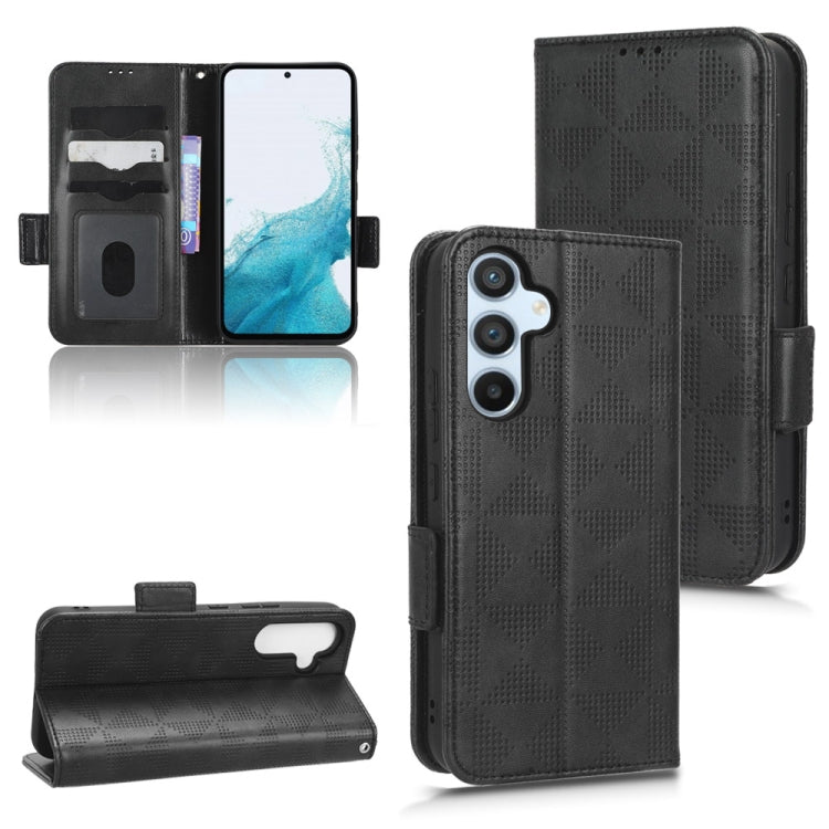 Custodia per telefono in pelle a triangolo simmetrico, For Samsung Galaxy A34 5G, For Samsung Galaxy A53 5G, For Samsung Galaxy A54 5G, For Samsung Galaxy M33 5G