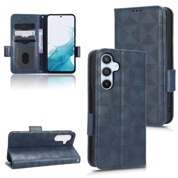 Custodia per telefono in pelle a triangolo simmetrico, For Samsung Galaxy A34 5G, For Samsung Galaxy A53 5G, For Samsung Galaxy A54 5G, For Samsung Galaxy M33 5G