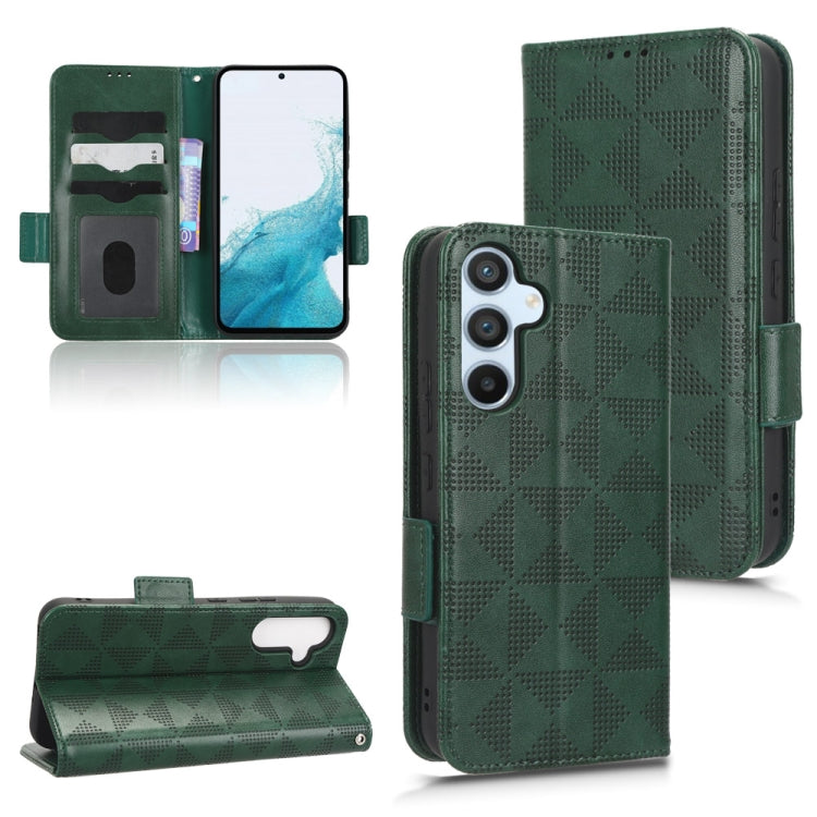 Custodia per telefono in pelle a triangolo simmetrico, For Samsung Galaxy A34 5G, For Samsung Galaxy A53 5G, For Samsung Galaxy A54 5G, For Samsung Galaxy M33 5G