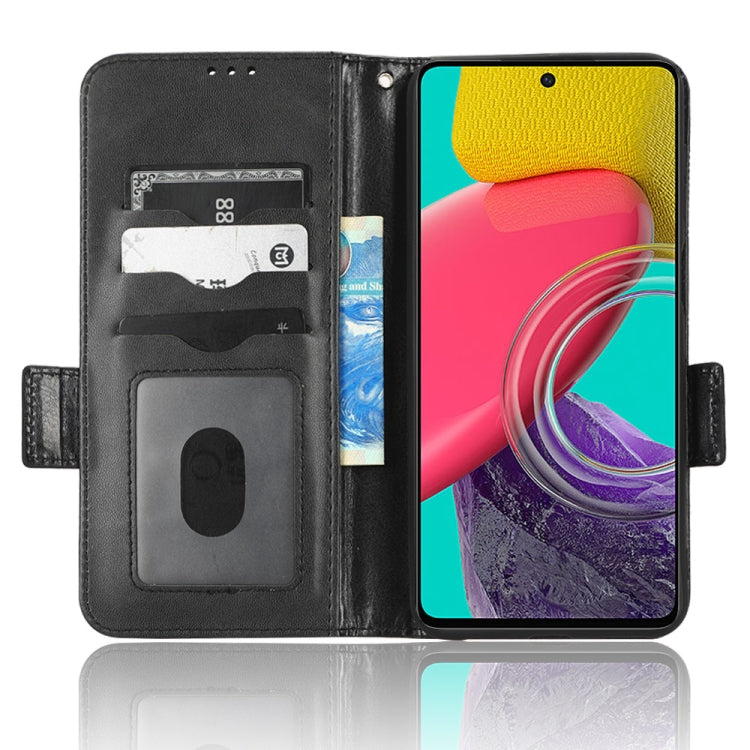 Custodia per telefono in pelle a triangolo simmetrico, For Samsung Galaxy M53 5G, For Samsung Galaxy S21 Ultra 5G, For Samsung Galaxy S21+ 5G, For Samsung Galaxy S21 5G