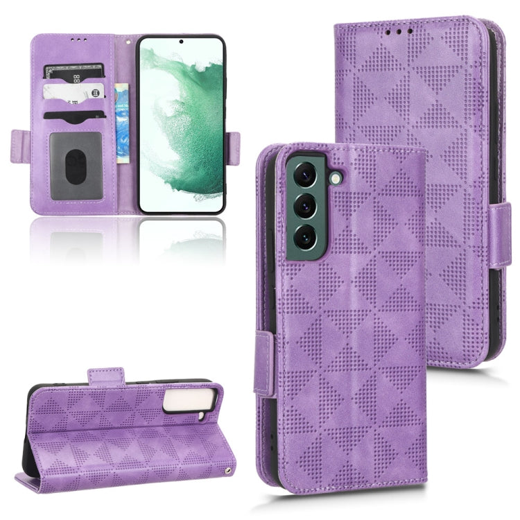 Custodia per telefono in pelle a triangolo simmetrico, For Samsung Galaxy M53 5G, For Samsung Galaxy S21 Ultra 5G, For Samsung Galaxy S21+ 5G, For Samsung Galaxy S21 5G