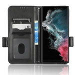 Custodia per telefono in pelle a triangolo simmetrico, For Samsung Galaxy S22 Ultra 5G, For Samsung Galaxy S22 5G, For Samsung Galaxy S22+ 5G, For Samsung Galaxy S23+ 5G