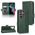 Custodia per telefono in pelle a triangolo simmetrico, For Samsung Galaxy S22 Ultra 5G, For Samsung Galaxy S22 5G, For Samsung Galaxy S22+ 5G, For Samsung Galaxy S23+ 5G