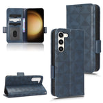 Custodia per telefono in pelle a triangolo simmetrico, For Samsung Galaxy S22 Ultra 5G, For Samsung Galaxy S22 5G, For Samsung Galaxy S22+ 5G, For Samsung Galaxy S23+ 5G