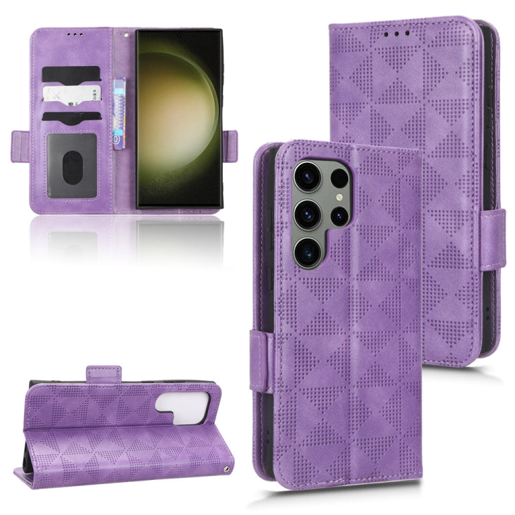 Custodia per telefono in pelle a triangolo simmetrico, For Samsung Galaxy S23 Ultra 5G, For Samsung Galaxy S23 5G, For Samsung Galaxy Xcover 5, For Samsung Galaxy Xcover 6 Pro