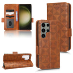Custodia per telefono in pelle a triangolo simmetrico, For Samsung Galaxy S23 Ultra 5G, For Samsung Galaxy S23 5G, For Samsung Galaxy Xcover 5, For Samsung Galaxy Xcover 6 Pro