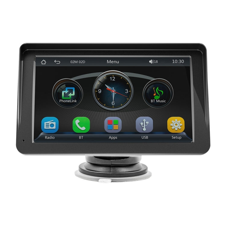 B5300 Lettore MP5 Bluetooth per auto CarPlay wireless da 7 pollici, supporta l'interconnessione del telefono cellulare, B5300