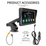 B5300 Lettore MP5 Bluetooth per auto CarPlay wireless da 7 pollici, supporta l'interconnessione del telefono cellulare, B5300