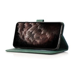 Custodia per telefono in pelle con cuciture a due colori, For Samsung Galaxy S20+