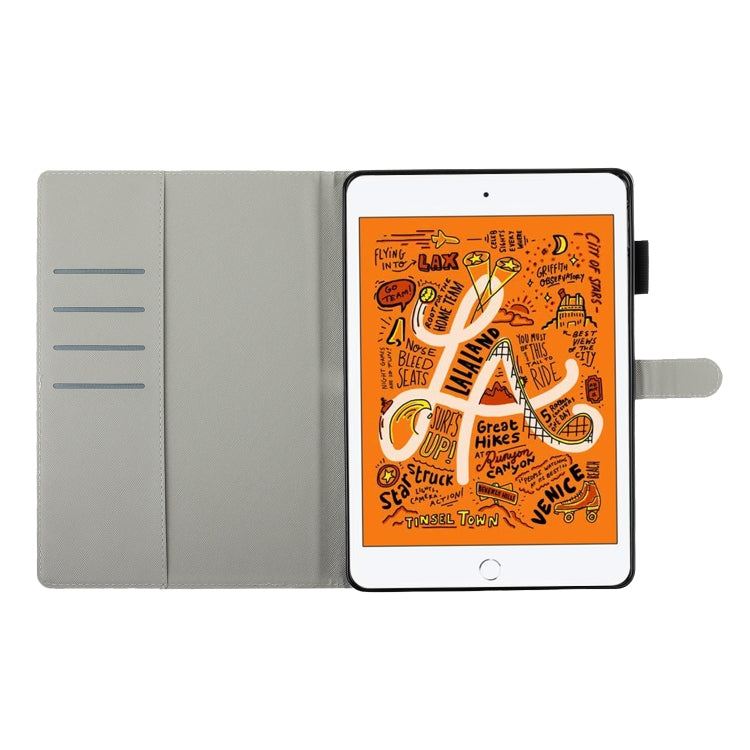 Custodia in pelle con Sleep/Wake per iPad Mini e Galaxy Tab