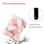 Custodia in pelle con Sleep/Wake per iPad Mini e Galaxy Tab