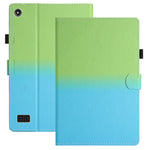 Custodia per tablet in pelle sfumata con cuciture, For Amazon Kindle Paperwhite 4/3/2/1, For Amazon Kindle Fire 7 2019 / 2017 / 2015, For Samsung Galaxy Tab A 10.1 2019 T510 / T515, For Samsung Galaxy Tab A7 Lite T220 / T225