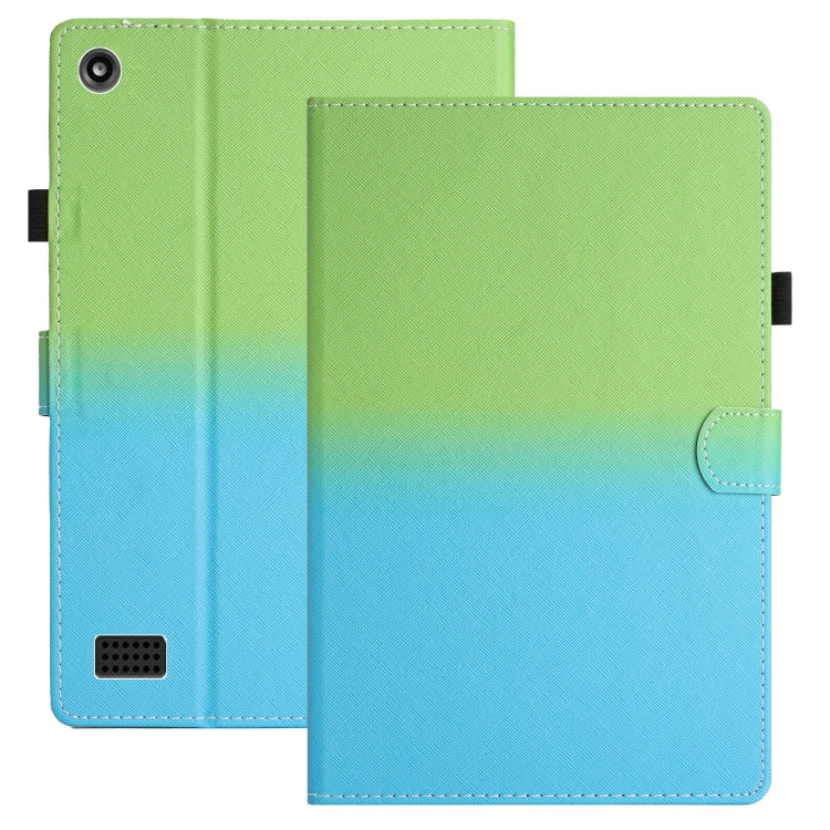 Custodia per tablet in pelle sfumata con cuciture, For Amazon Kindle Paperwhite 4/3/2/1, For Amazon Kindle Fire 7 2019 / 2017 / 2015, For Samsung Galaxy Tab A 10.1 2019 T510 / T515, For Samsung Galaxy Tab A7 Lite T220 / T225