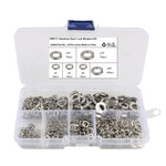 A7652 Kit rondella elastica con bloccaggio diviso in acciaio inossidabile 350 350 in 1 6 dimensioni 304, A7652