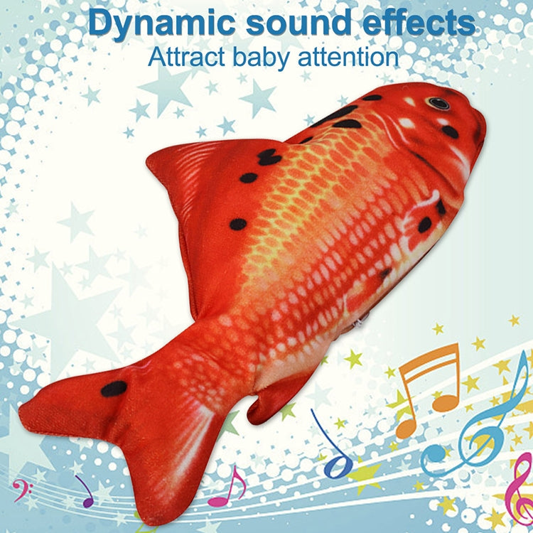 Giocattolo interattivo per gatti elettrici con pesce di simulazione di animali domestici con ricarica USB, dimensioni ： 30cn, Size: 30cm (Black Grass Carp), Size: 30cm (Salmon), Size: 30cm (Yellow Carp), Size: 30cm (Silver Dragon Fish)                 ...