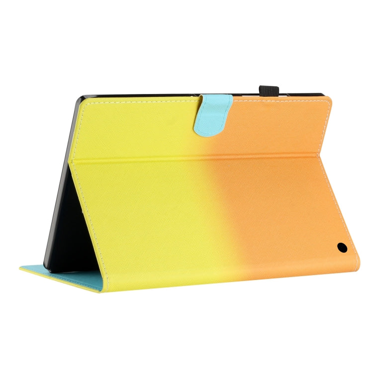 Custodia per tablet in pelle sfumata con cuciture, For Amazon Kindle Fire HD8 2020, For Amazon Kindle Fire HD8 / HD8 Plus 2022, For Amazon Kindle Fire HD10 / HD10 Plus 2021, For Amazon Kindle Youth Version 2022