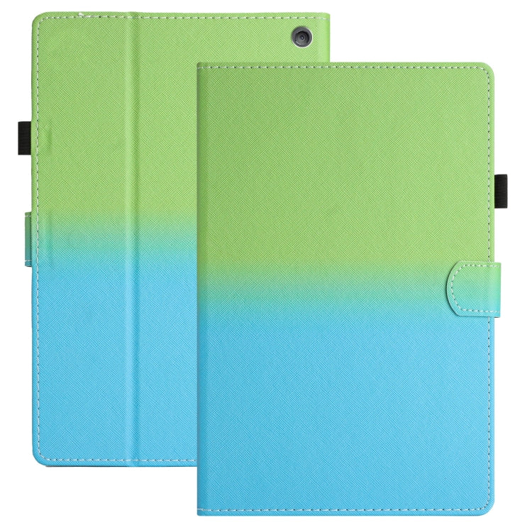 Custodia per tablet in pelle sfumata con cuciture, For Amazon Kindle Fire HD8 2020, For Amazon Kindle Fire HD8 / HD8 Plus 2022, For Amazon Kindle Fire HD10 / HD10 Plus 2021, For Amazon Kindle Youth Version 2022