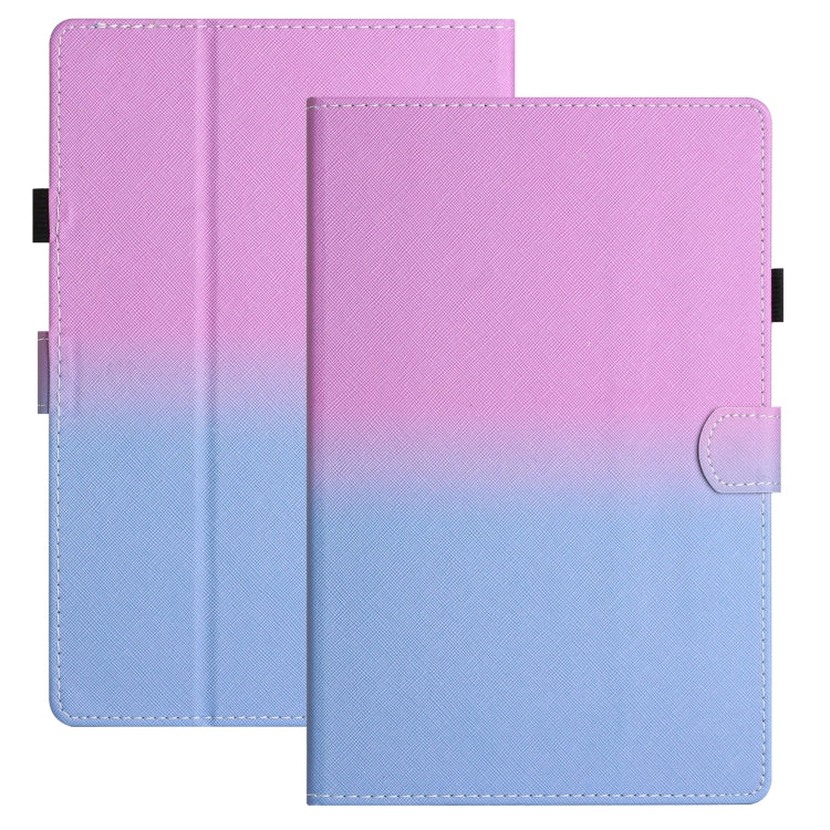 Custodia per tablet in pelle sfumata con cuciture, For Amazon Kindle Fire 7 2022, For Amazon Kindle Paperwhite 5 2021, For Amazon Kindle Fire HD8 2018 / 2017 / 2016, For Samsung Galaxy Tab A7 2020 T500 / T505