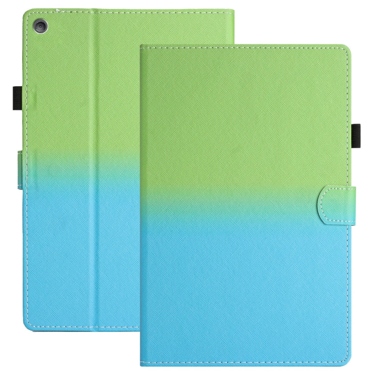 Custodia per tablet in pelle sfumata con cuciture, For Amazon Kindle Fire 7 2022, For Amazon Kindle Paperwhite 5 2021, For Amazon Kindle Fire HD8 2018 / 2017 / 2016, For Samsung Galaxy Tab A7 2020 T500 / T505