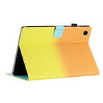 Custodia per tablet in pelle sfumata con cuciture, For Samsung Galaxy Tab A8 2021 X205 / X200, For Samsung Galaxy Tab S6 Lite SM-P610, For Lenovo Tab M10 Plus 10.6 3rd Gen 2022, For Lenovo Tab M10 HD Gen 2