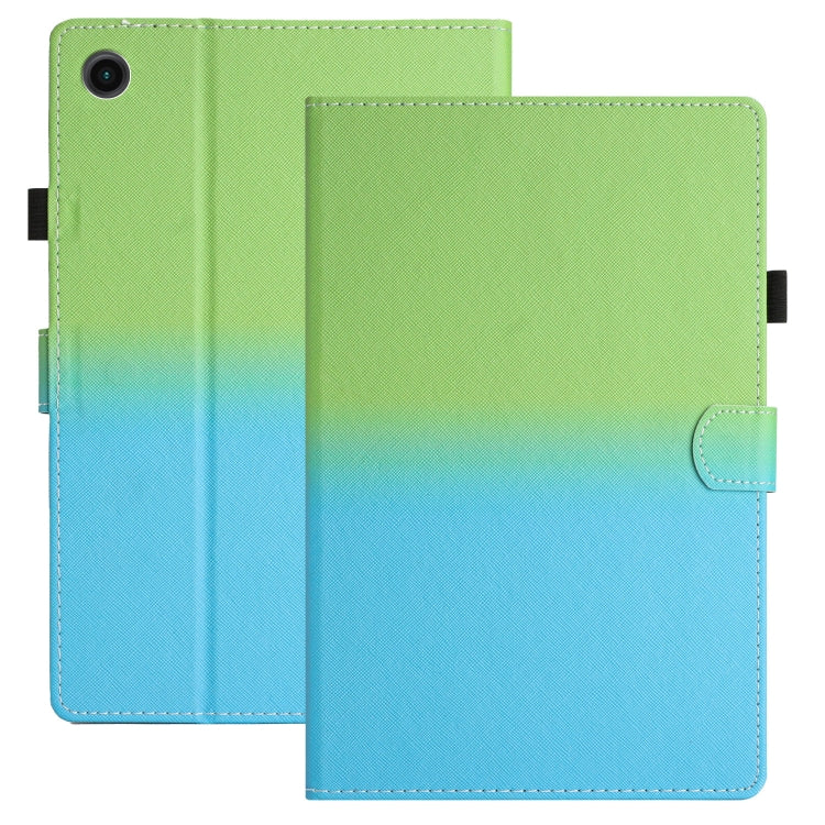 Custodia per tablet in pelle sfumata con cuciture, For Samsung Galaxy Tab A8 2021 X205 / X200, For Samsung Galaxy Tab S6 Lite SM-P610, For Lenovo Tab M10 Plus 10.6 3rd Gen 2022, For Lenovo Tab M10 HD Gen 2