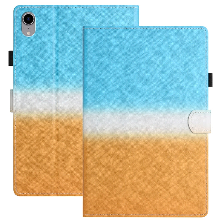 Custodia per tablet in pelle sfumata con cuciture, For Lenovo M10 Plus, For iPad 10th Gen 10.9 2022, For iPad mini 6 / mini 2024, For iPad 10.2 2020/2019 / 10.5 2019/2017