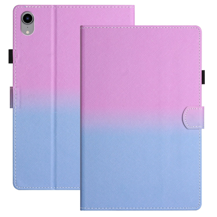 Custodia per tablet in pelle sfumata con cuciture, For Lenovo M10 Plus, For iPad 10th Gen 10.9 2022, For iPad mini 6 / mini 2024, For iPad 10.2 2020/2019 / 10.5 2019/2017