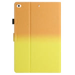 Custodia per tablet in pelle sfumata con cuciture, For iPad 9.7 2018/2017 / Air 2 / Air, For iPad mini 5 / 4 / 3 / 2 / 1, For iPad Pro 11 2018 / Air 2022/2020
