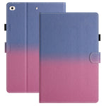 Custodia per tablet in pelle sfumata con cuciture, For iPad 9.7 2018/2017 / Air 2 / Air, For iPad mini 5 / 4 / 3 / 2 / 1, For iPad Pro 11 2018 / Air 2022/2020