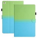 Custodia per tablet in pelle sfumata con cuciture, For iPad 9.7 2018/2017 / Air 2 / Air, For iPad mini 5 / 4 / 3 / 2 / 1, For iPad Pro 11 2018 / Air 2022/2020