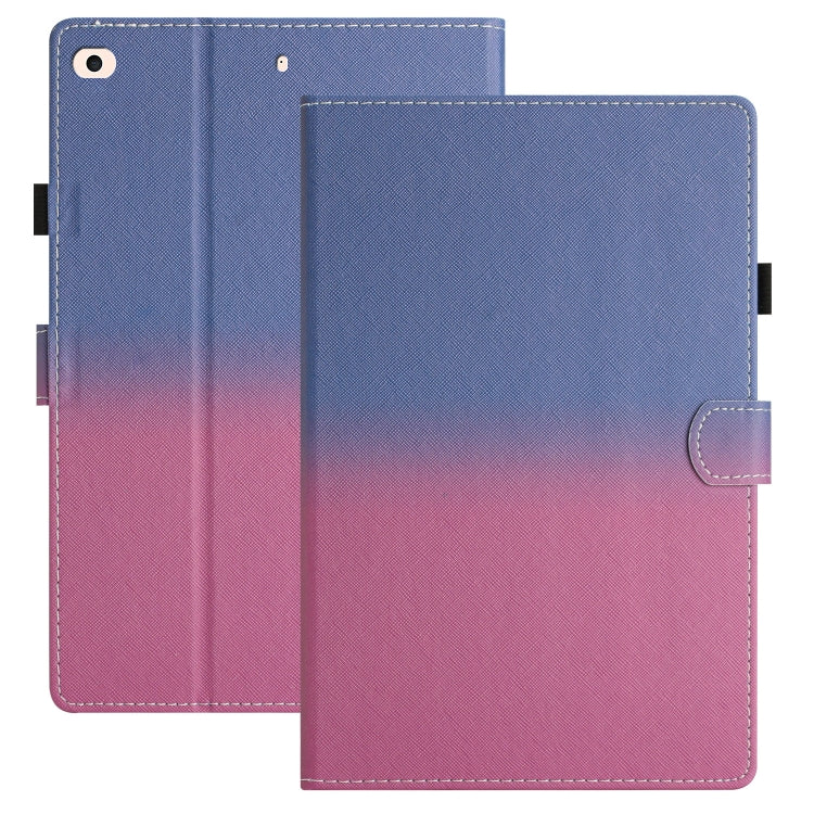Custodia per tablet in pelle sfumata con cuciture, For iPad 9.7 2018/2017 / Air 2 / Air, For iPad mini 5 / 4 / 3 / 2 / 1, For iPad Pro 11 2018 / Air 2022/2020