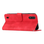 Custodia portafoglio in pelle per Samsung Galaxy A02s