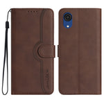Custodia portafoglio in pelle per Samsung Galaxy A02s