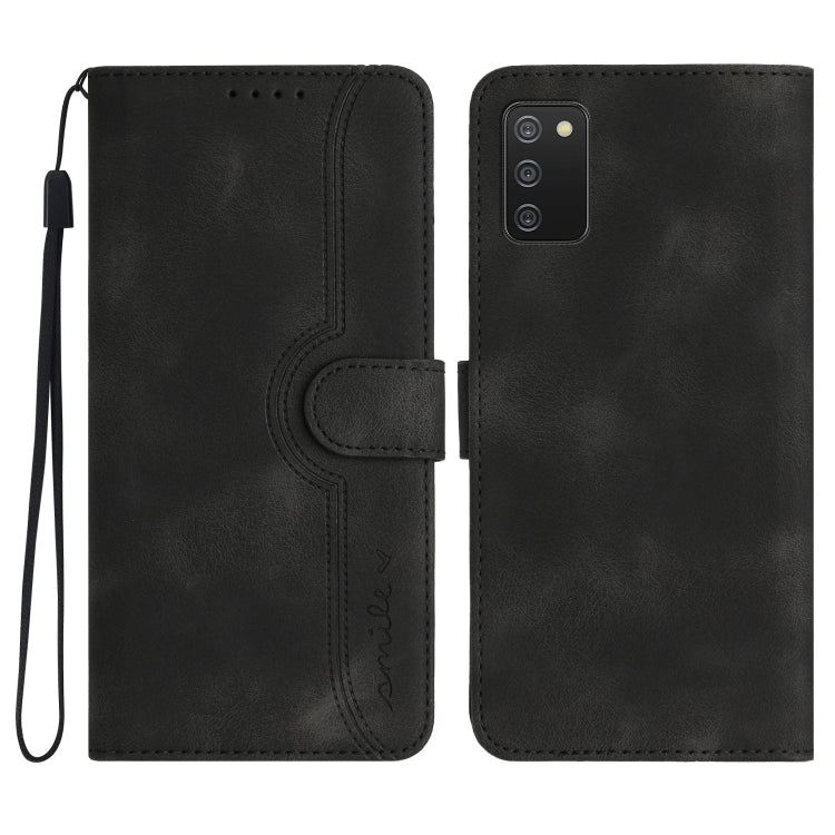 Custodia per cellulare in pelle con motivo a cuore, For Samsung Galaxy A03s 166mm, For Samsung Galaxy A04e, For Samsung Galaxy A10/M10, For Samsung Galaxy A11 EU Version