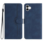 Custodia per cellulare in pelle con motivo a cuore, For Samsung Galaxy A03s 166mm, For Samsung Galaxy A04e, For Samsung Galaxy A10/M10, For Samsung Galaxy A11 EU Version