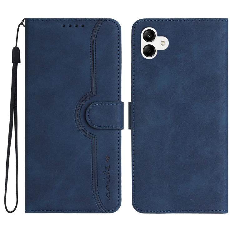 Custodia per cellulare in pelle con motivo a cuore, For Samsung Galaxy A03s 166mm, For Samsung Galaxy A04e, For Samsung Galaxy A10/M10, For Samsung Galaxy A11 EU Version
