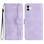 Custodia per cellulare in pelle con motivo a cuore, For Samsung Galaxy A03s 166mm, For Samsung Galaxy A04e, For Samsung Galaxy A10/M10, For Samsung Galaxy A11 EU Version