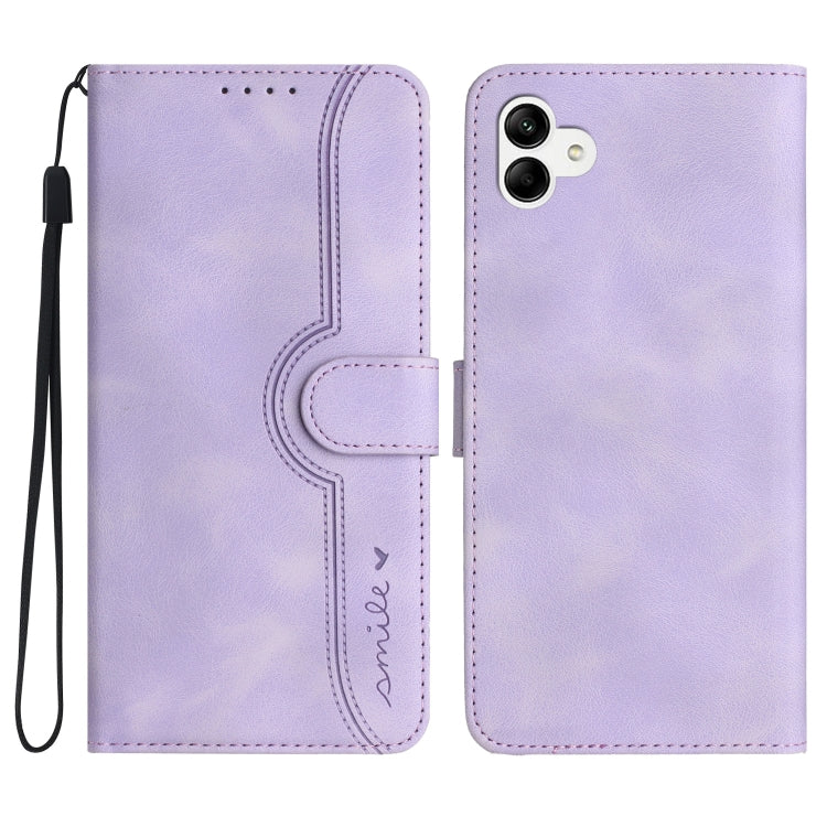 Custodia per cellulare in pelle con motivo a cuore, For Samsung Galaxy A03s 166mm, For Samsung Galaxy A04e, For Samsung Galaxy A10/M10, For Samsung Galaxy A11 EU Version