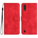 Custodia per cellulare in pelle con motivo a cuore, For Samsung Galaxy A03s 166mm, For Samsung Galaxy A04e, For Samsung Galaxy A10/M10, For Samsung Galaxy A11 EU Version