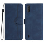 Custodia per cellulare in pelle con motivo a cuore, For Samsung Galaxy A03s 166mm, For Samsung Galaxy A04e, For Samsung Galaxy A10/M10, For Samsung Galaxy A11 EU Version